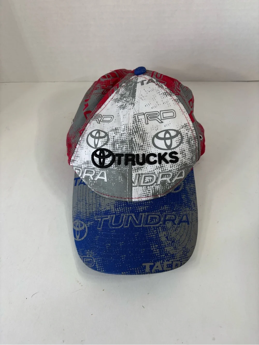 Trucks Kids Baseball Cap - Red White Blue